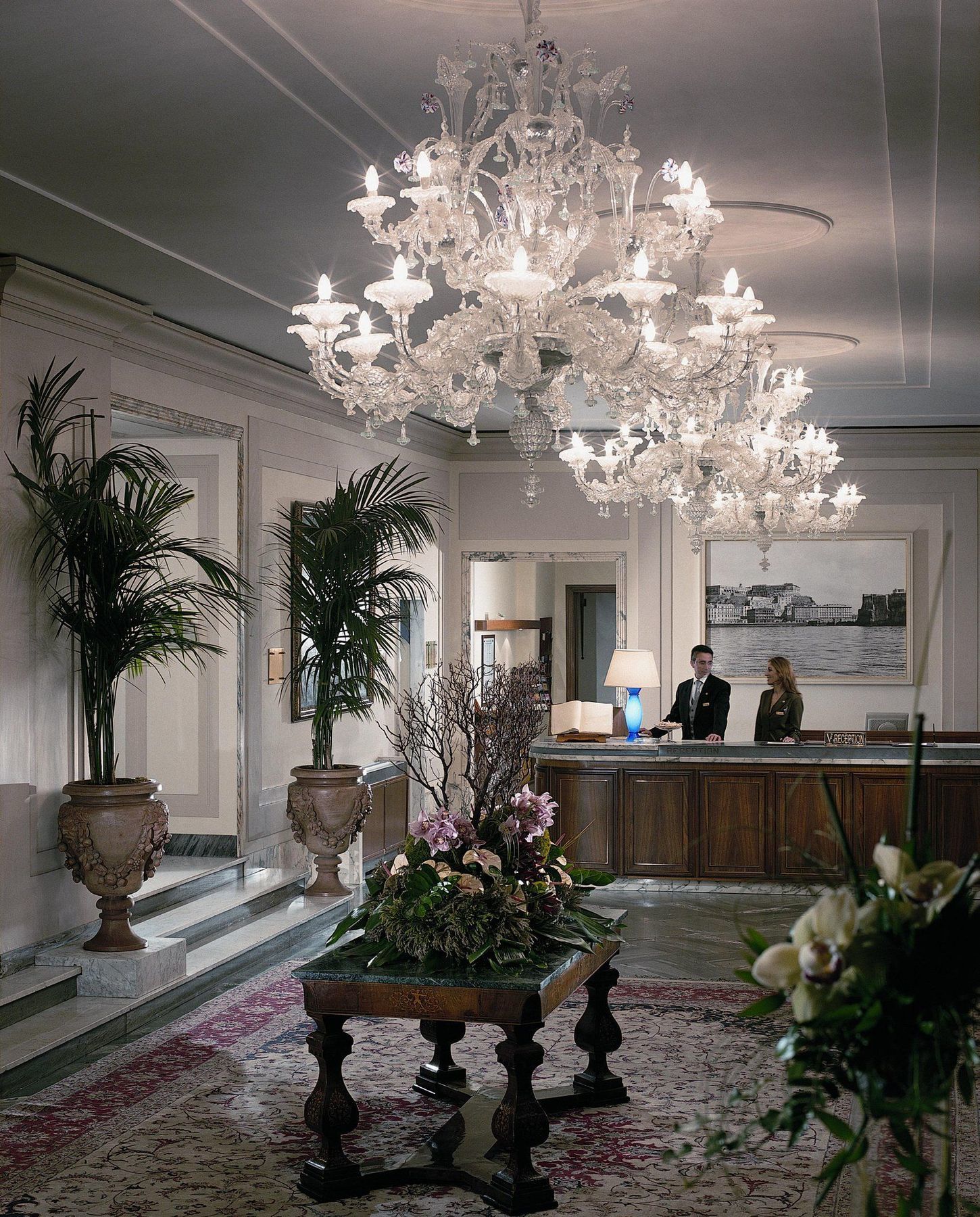 Grand Hotel Vesuvio Naples Interior photo